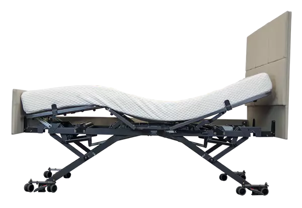Enable Lifecare Empresa Home Care Bed | King Single, Alexander Padded Fabric no Side Panels